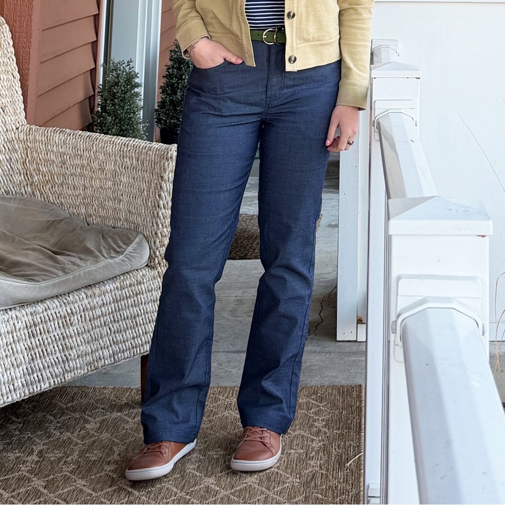 Wool& Hawthorne straight leg denim jeans, size 31